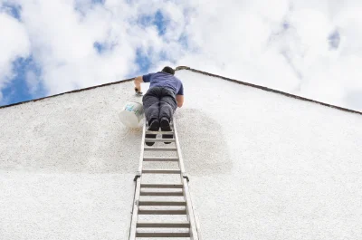 Peinture extérieure à Évricourt — façades et ravalement